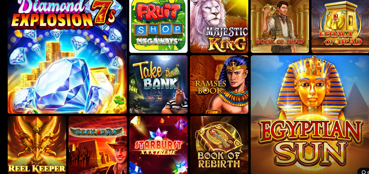 Spielautomaten in Online Casinos 